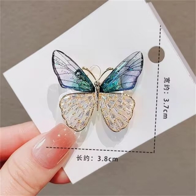 Picture of New fashionable Butterfly Brooches/hijab pin for women