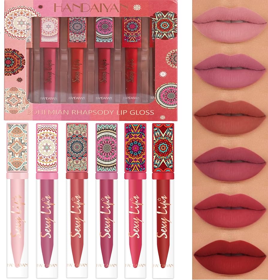 Picture of Handaiyan liquid matte lipstick set 6 in 1 box