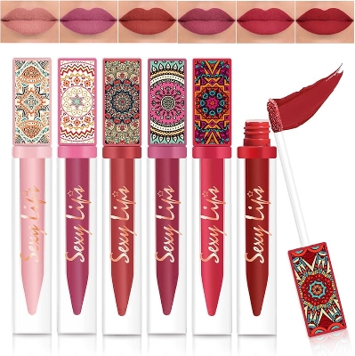 Picture of Handaiyan liquid matte lipstick set 6 in 1 box