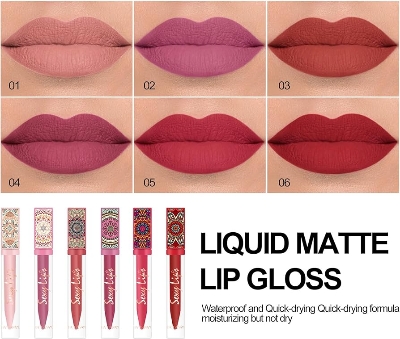 Picture of Handaiyan liquid matte lipstick set 6 in 1 box