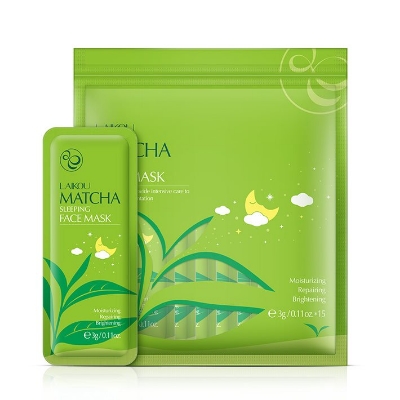 Picture of LAIKOU Matcha Sleeping Mask 5 pics (Farhana's unique Collection)