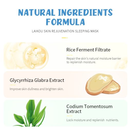 Picture of Laikou Sleeping Mask - Skin rejuvenation - Moisturizing repair and bright - 3g -5pcs