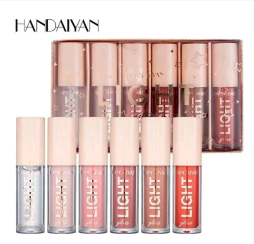 Picture of HANDAIYAN 6 Colors Light Lip Gloss Set Box Set-A & B