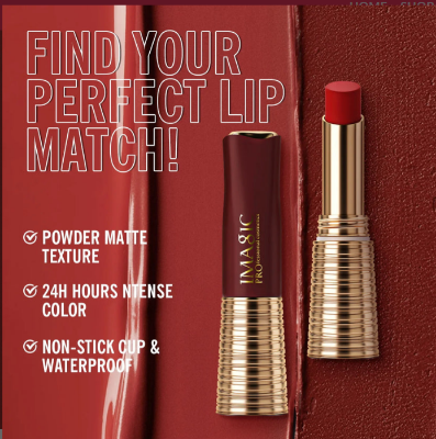 Picture of IMAGIC Kiss Proof Matte Lipstick.