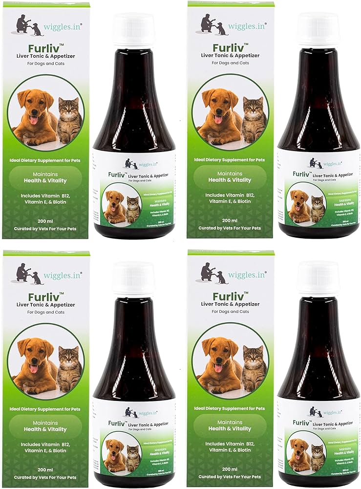 Picture of DynamicSales (India) Wiggle Furliv Liver Tonic & Appetizer for Dogs and Cats 200 ml