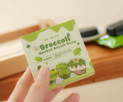 Picture of Broccoli Scrub Soap