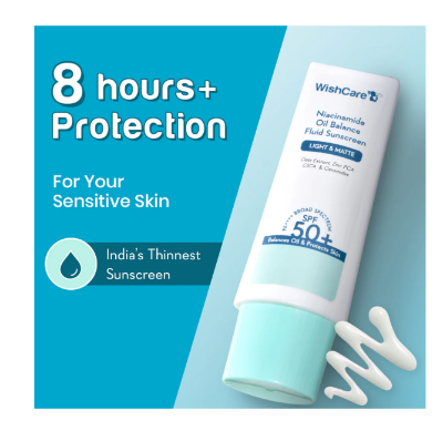 Picture of Niacinamide Oil Balance Fluid Sunscreen | SPF50 PA++++