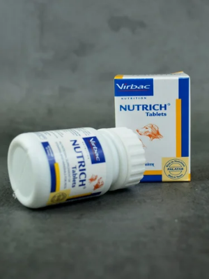 Picture of Virbac Nutrich Tablets 30 Pieces Minerals and Vitamins Supplement for Dog & Cat, 30 Count