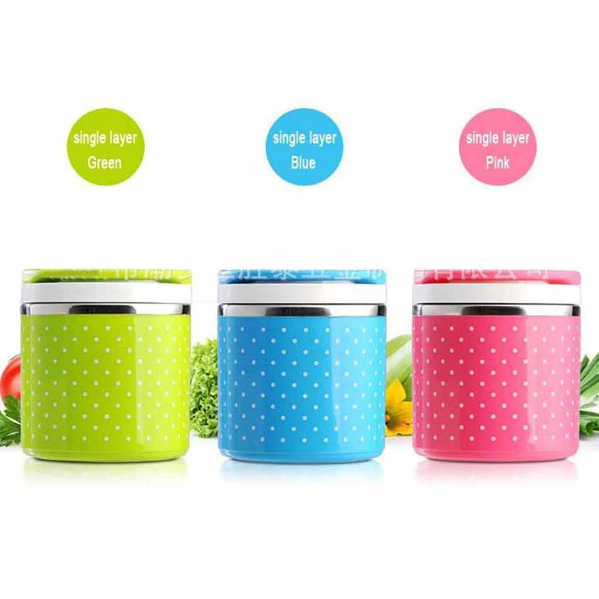 Picture of Single Layer Lunch Box - Multicolor