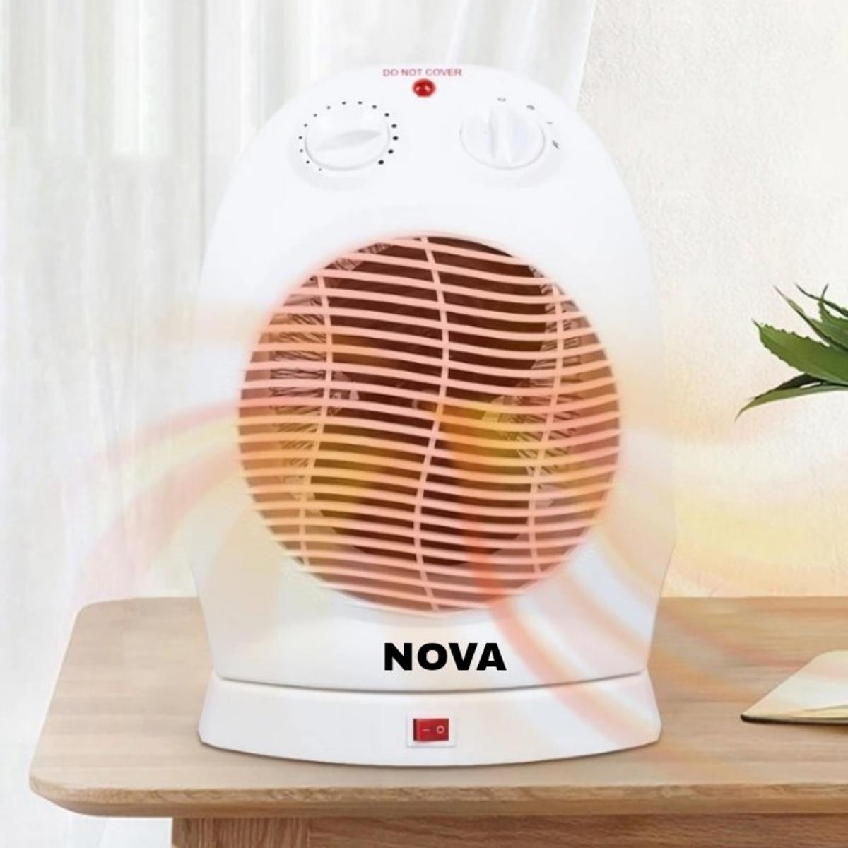 Picture of Nova Fan System Moving Electric Room Heater (NH-1204A White)