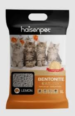 Picture of HaisenPet Bentonite Cat Litter Lamon 5L