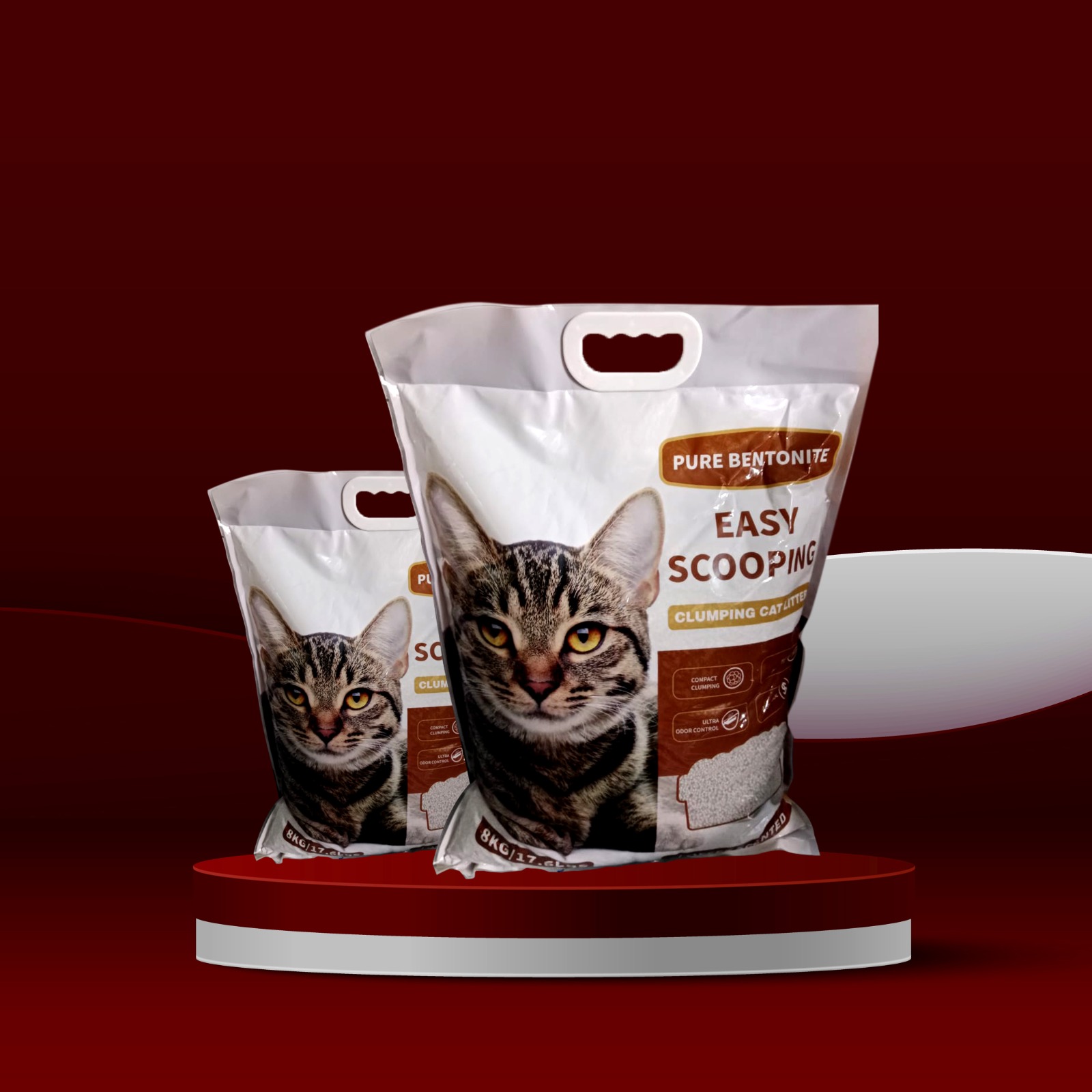 Picture of "Easy Scooping Bentonite Cat Litter Lavender 25L