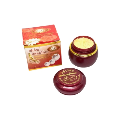 Picture of Kim Whitening Ginseng and Pearl cream - 20g (Thailand)