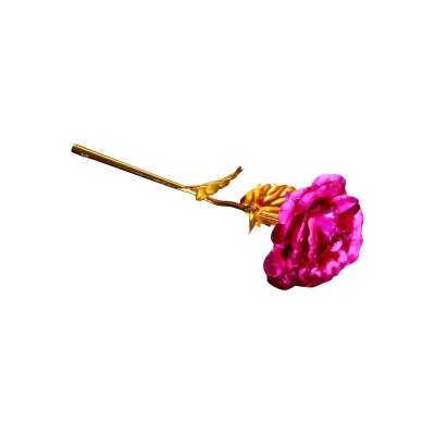 Picture of 24k Gold Plated Rose with Love Holder Gift Valentine's Day Mother's Day Gift Flower Gold Dipped Rose - gift New Full 2025