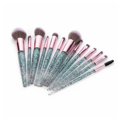 Picture of 10Pcs Make Up Brushes Multifunctional Makeup Brush Concealer Eyeshadow Foundation Makeup Brush Set Tool