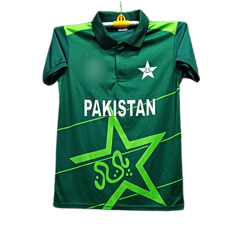 Picture of Pakistan Cricket Short sleeve Collar Jersey, Asia Cup Jersey