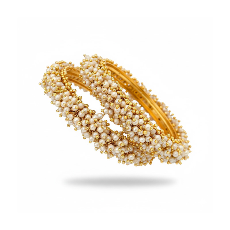 Picture of Fashionable gajra bangles /party bangles /bridal bangkes / bracelet bangles for women /girls