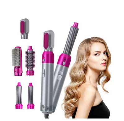 Picture of Hair Dryer, 5 in 1 Brush Styler Professional Electric Hot Air Brush Styling Tool Barber Household Hair Curler For Dyson Airwrap