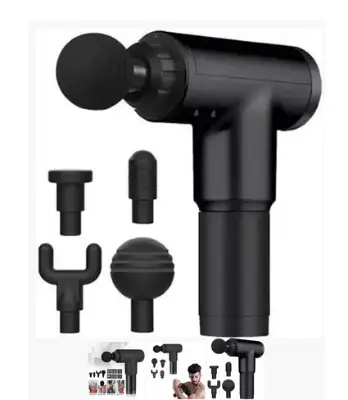 Picture of Body massage gun, Electric Vibration Body muscle massager Fascial Gun, body massage machine, Facial Body Massage Gun