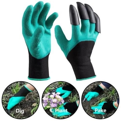Picture of Gardening Gloves, Safe Garden Glove With Right Hand Sharp ABS Tips Water Proof Washable for Pruning and Planting