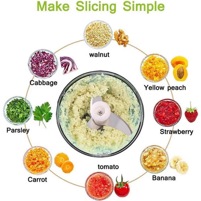 Picture of Vegetable Cutter Speedy Chopper Easy Manual Spin Cutter