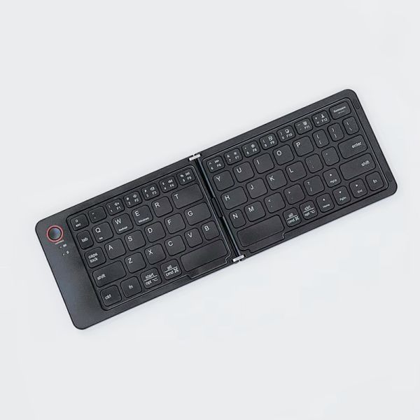 Picture of Foldable Wireless Keyboard | Rechargeable Ultra Slim Folding Pocket Bluetooth Keyboard