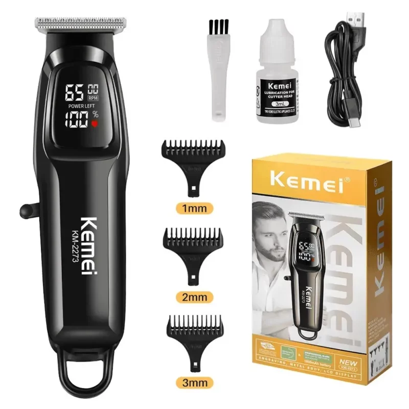 Picture of Kemei KM-2273 Professional Hair Clipper Cutting Machine Wireless Trimmer
