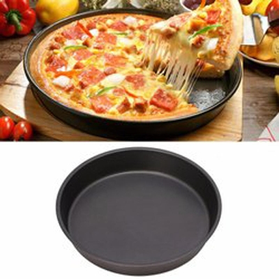 Picture of Non Stick Oven Proof Heavy Quality Pizza Pan /Mold/Tray 10 Inch - Black