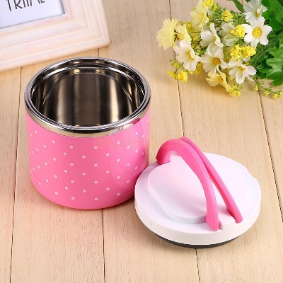 Picture of Single Layer Stainless Steel Insulated Lunch Box 630 ml