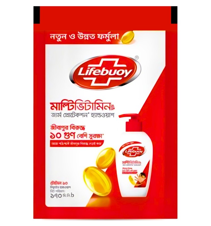 Picture of Lifebuoy Handwash (Soap) Total Refill 170ml