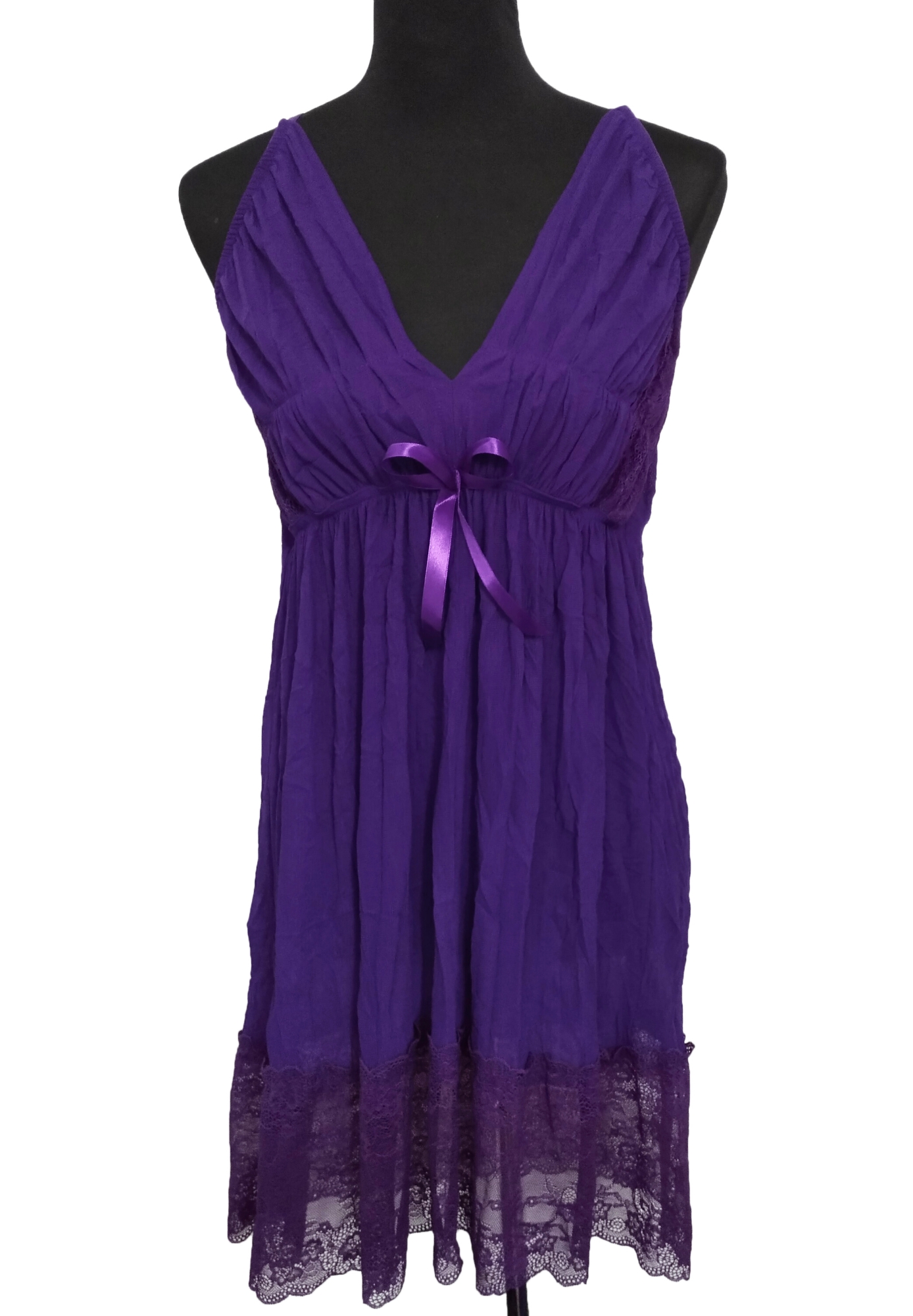Picture of Women's sleeping nightgown purple 22