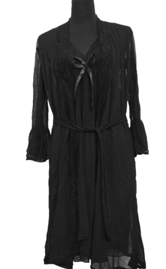 Picture of Women's sleeping nightgown black 11