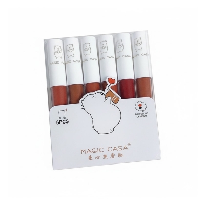 Picture of Magic Casa Love Bear Matte Lip Glaze set 6 in 1 Box