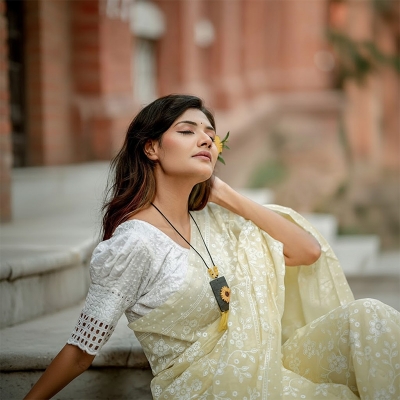 Picture of Afsan Print Saree