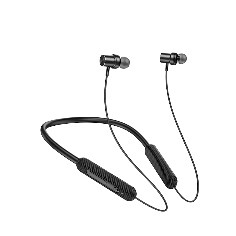 Picture of Hoco ES70 Armour Bluetooth 5.3 Neckband Earphones | 10mm Drivers | 80 Hrs Playback | 500 mAh Battery | Magnetic Silicone Neckband | Type‑C Fast Charging | Built‑in Mic | IPX5 Sweatproof