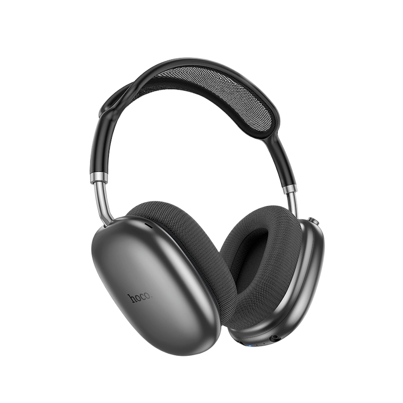 Picture of Hoco W55 Plus ANC Over‑Ear Headphones | Bluetooth 5.4 (JL JL7006F8) | Active Noise Cancelling | 800 mAh Battery | 90 H Playback (65 H ANC) | IPX4 Water‑Resistant | TF‑Card & AUX Support | Foldable