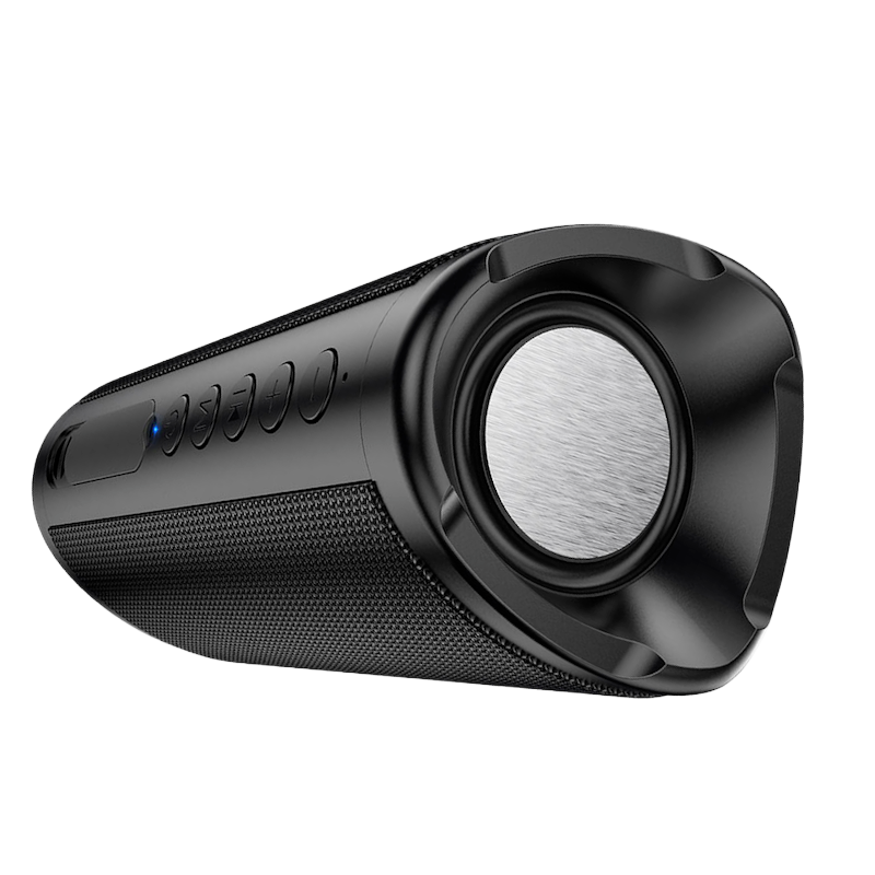 Picture of Hoco HC4 Bella Portable Bluetooth Speaker | BT 5.0 JL Chip | Dual 52 mm 10 W Drivers | 1500 mAh Battery (3 H Playback) | FM/TF/USB/AUX/TWS | IPX5 Splash‑Resistant | Outdoor Ready