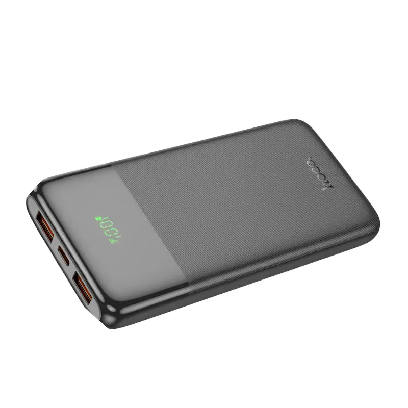 Picture of Hoco J121 10000 mAh Power Bank | 22.5 W Dual USB‑A & USB‑C Fast Charge | LED Digital Display | Slim 16 mm Shell | PD/QC/FCP/SCP/AFC Safety | Portable 232 g External Battery