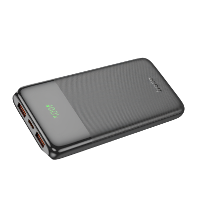Picture of Hoco J121 10000 mAh Power Bank | 22.5 W Dual USB‑A & USB‑C Fast Charge | LED Digital Display | Slim 16 mm Shell | PD/QC/FCP/SCP/AFC Safety | Portable 232 g External Battery
