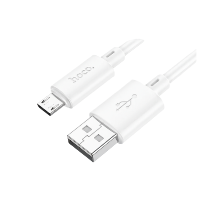 Picture of Hoco X88 USB‑A → Micro‑USB Cable | 1 m Fast Charging & Data Sync | 2.4 A High‑Current | 4‑Core OFC 3.2 mm | PVC Jacket & Connectors | Lightweight 22 g | Android, Tablet Compatibility