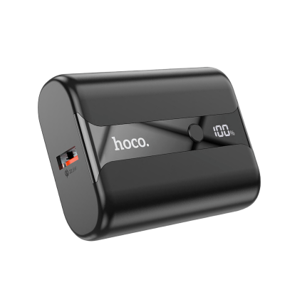 Picture of Hoco Q3 Pro 10000mAh Power Bank | PD 20W + QC 22.5W Dual‑Port Fast Charge | 18W Type‑C/Micro‑USB Input | LED Display | Slim 81×59×25 mm