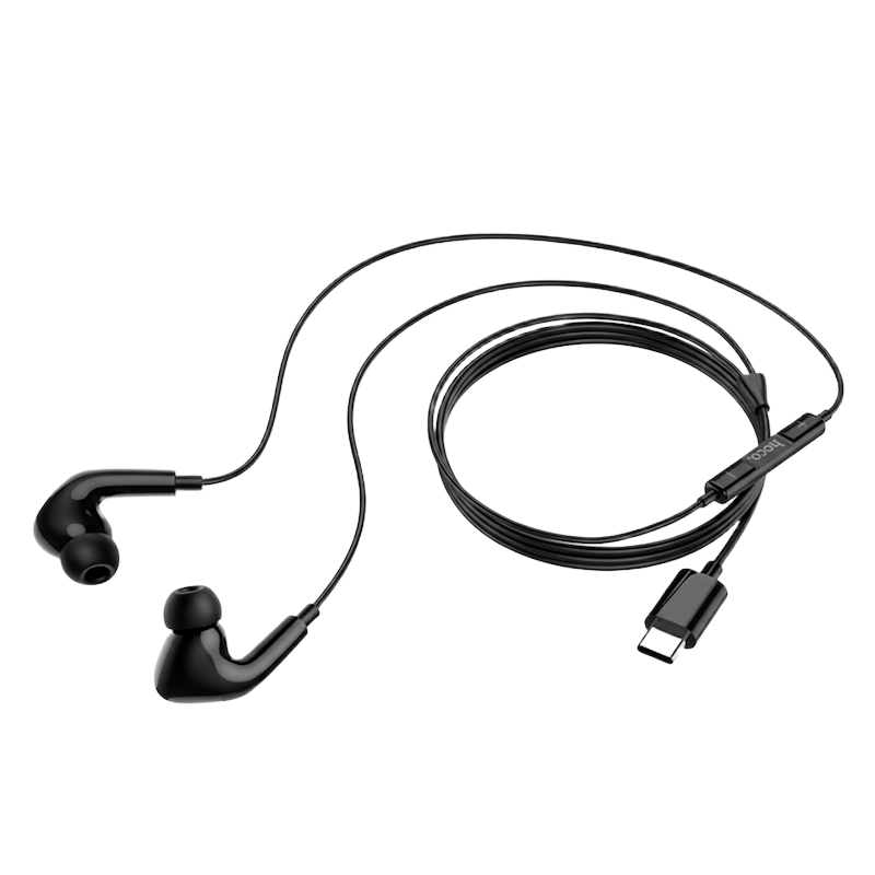 Picture of Hoco M101 Pro Type-C | 14 mm Deep‑Bass Drivers | Inline Mic & Volume Control | 1.2 m Tangle‑Free Cable | Clear Calls & Music | Type‑C Earphones BD