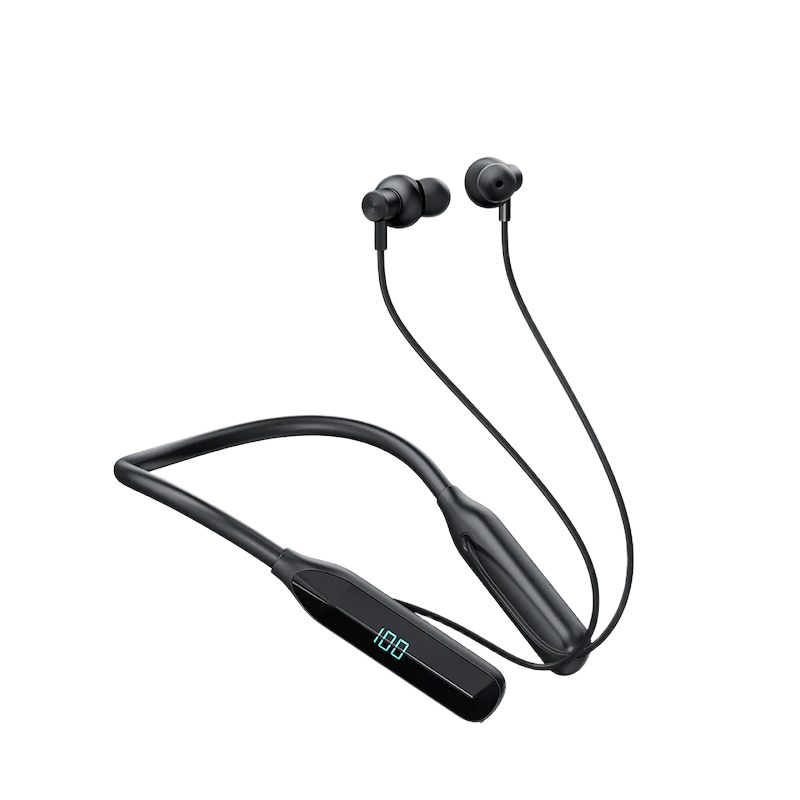 Picture of Tranyoo T‑M28 | Bluetooth 5.3 Neckband Earphones | JL7006 Chip | Up to 120 h Playback & 800 mAh Battery | Sports Neckband