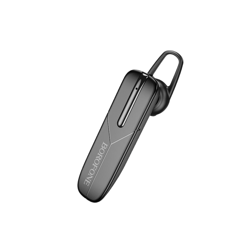 Picture of BOROFONE | BC36 “Lucky” Mono Bluetooth Headset | Bluetooth 5.0 (JL AC6963) | 6h Talk/Music, 180h Standby | 70mAh, ~1h Charge | Lightweight 7g, 62×14×21mm | Voice Prompts, MFB Control | For Android & iPhone.
