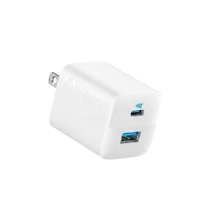 Picture of Anker | 323 Charger (33W) Dual-Port Wall Charger | USB-C PD 33W + USB-A | 20W+12W When Both Ports Used | PowerIQ 3.0, ActiveShield | Foldable Plug (US/UK) | For iPhone, Samsung, Xiaomi, Pixel