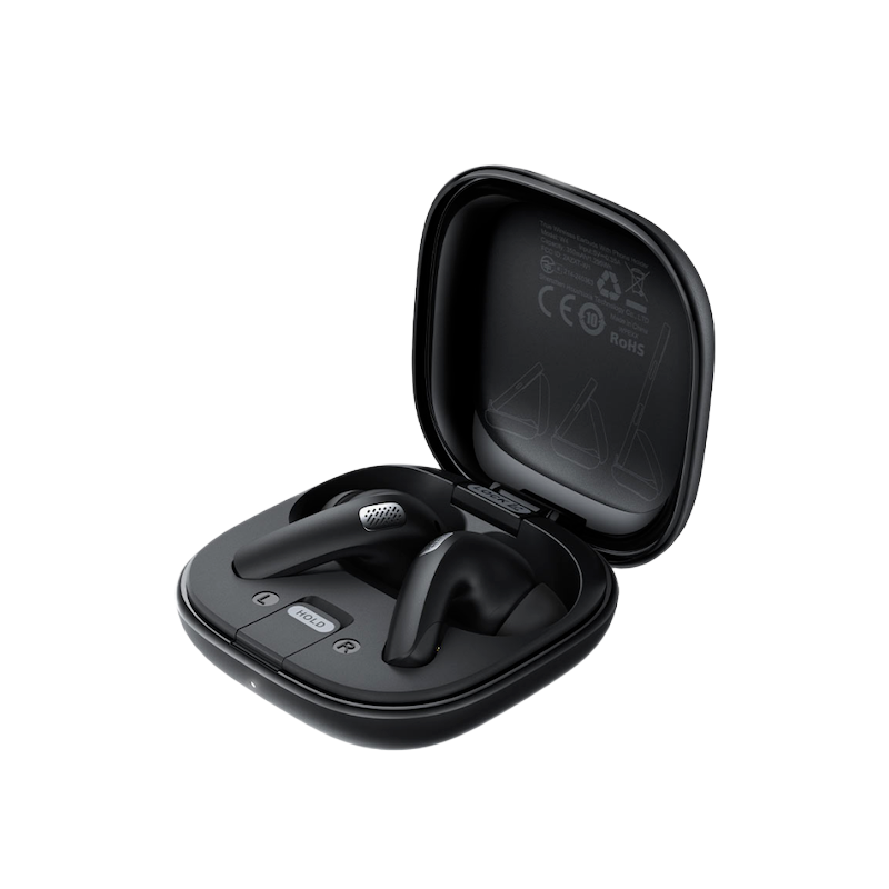 Picture of ACEFAST | W4 ENC TWS Wireless Earbuds | Bluetooth 5.4 (AB5656C32) | 10mm Driver | Built-in Phone-Stand Case | 7h Play (≈28h with Case) | 40mAh Buds + 350mAh Case | IPX4, USB-C, Quick-Charge | For Android & iPhone  McBay Pte Ltd +3