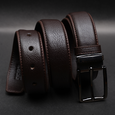 Picture of Zays Handcrafted Leather Belt for Men – Full-Grain Cowhide, Adjustable Fit, Stylish & Long-Lasting, Designed for Office, Traditional & Casual Use, Sweat-Resistant, Anti-Crack Build, Ideal for Daily Wear, Travel, Business & Event Outfits, With Premium Box