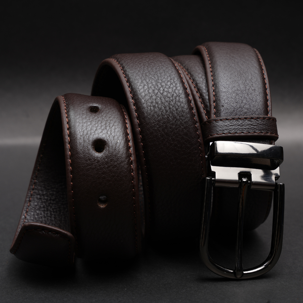 Picture of Zays Handcrafted Leather Belt for Men – Full-Grain Cowhide, Adjustable Fit, Stylish & Long-Lasting, Designed for Office, Traditional & Casual Use, Sweat-Resistant, Anti-Crack Build, Ideal for Daily Wear, Travel, Business & Event Outfits, With Premium Box