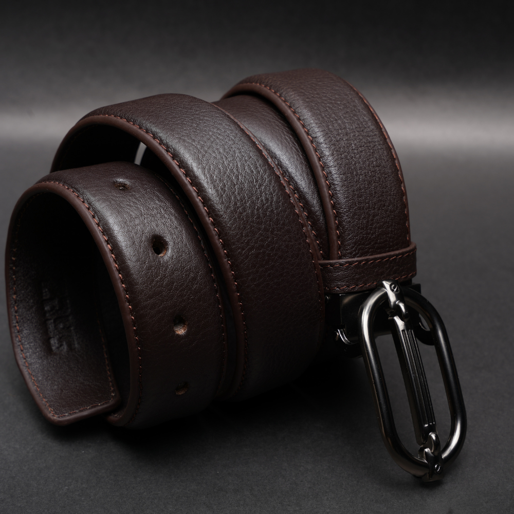 Picture of Zays Handcrafted Leather Belt for Men – Full-Grain Cowhide, Adjustable Fit, Stylish & Long-Lasting, Designed for Office, Traditional & Casual Use, Sweat-Resistant, Anti-Crack Build, Ideal for Daily Wear, Travel, Business & Event Outfits, With Premium Box