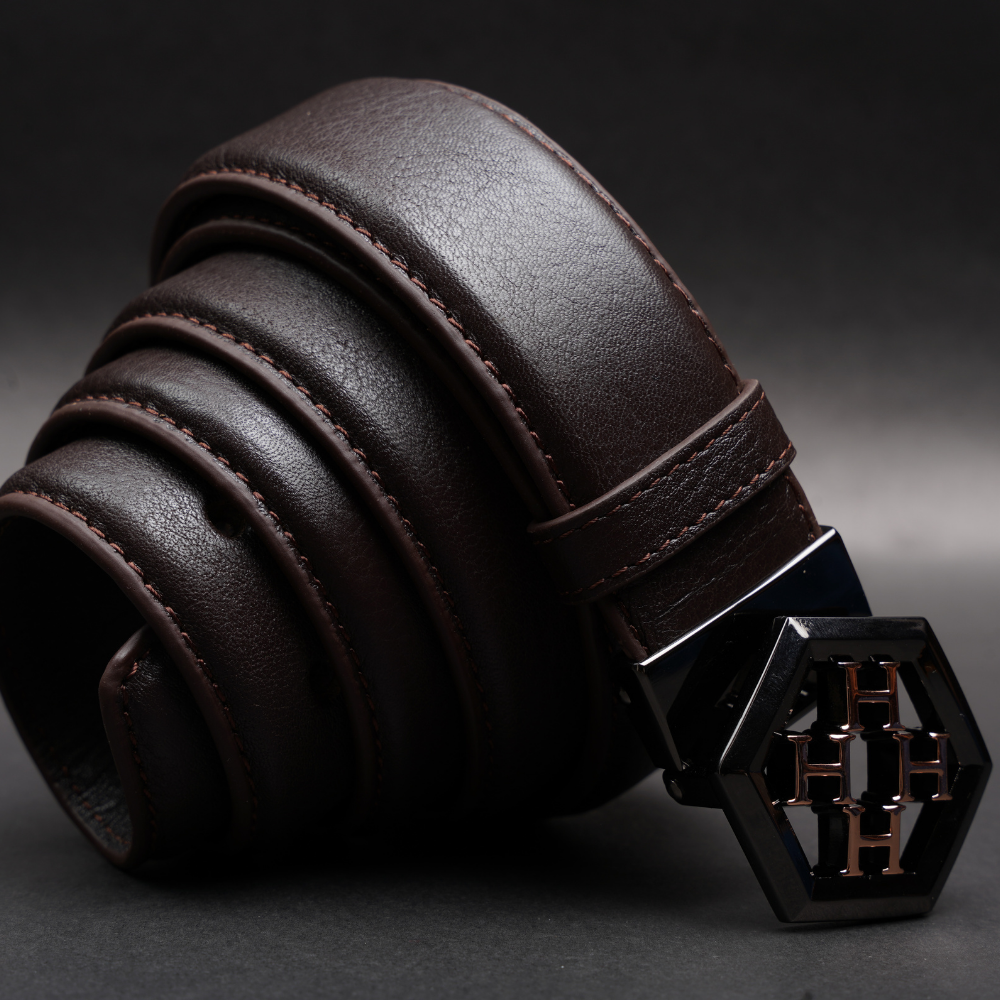 Picture of Zays Handcrafted Leather Belt for Men – Full-Grain Cowhide, Adjustable Fit, Stylish & Long-Lasting, Designed for Office, Traditional & Casual Use, Sweat-Resistant, Anti-Crack Build, Ideal for Daily Wear, Travel, Business & Event Outfits, With Premium Box